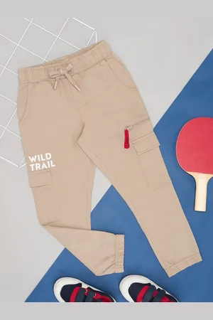 Pantaloons Boys Printed Mid Rise Joggers