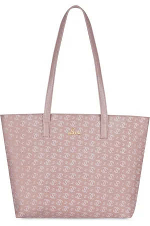 LAVIE Women Brand Logo Printed Shopper Leather Shoulder Bag