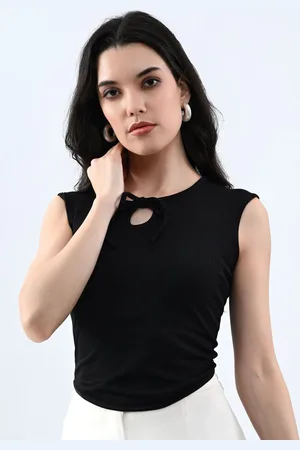 Moda Rapido Crepe Crop Top