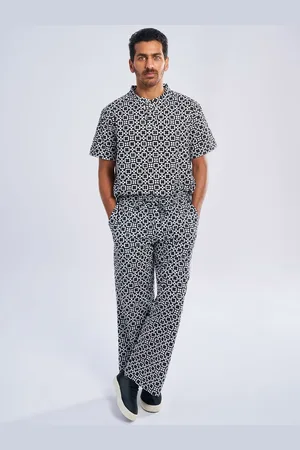 Terra Luna Men Animal Printed Trousers