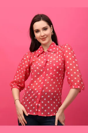 Moda Rapido Women Slim Fit Opaque Printed Casual Shirt