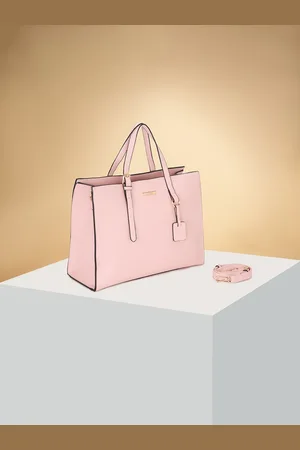 Pantaloons Women Textured Structured Handheld Bag