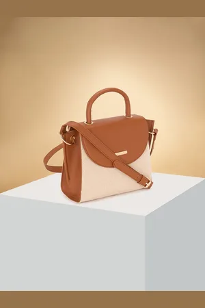 Pantaloons Women Colourblocked Swagger Satchel Bag