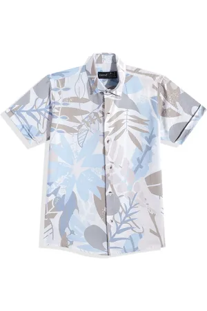 CAVIO Boys Comfort Floral Printed Casual Shirt