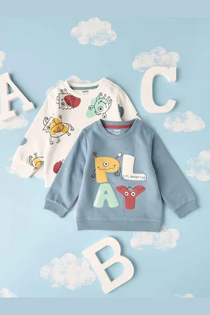 Max Collection Girls Printed Sweatshirt