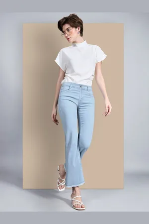 Chemistry Women Bootcut High-Rise Stretchable Jeans