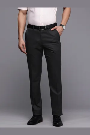 Louis Philippe Men Slim Fit Formal Trousers