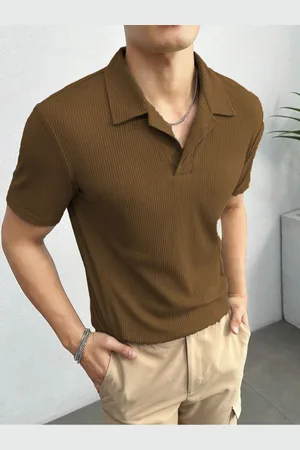 Moda Rapido Men Polo Collar T-shirt