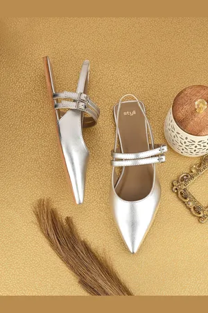 Styli Women Pointed Toe Ballerinas Flats