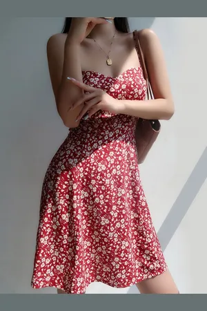 DressBerry Floral Print Maxi Midi Dress