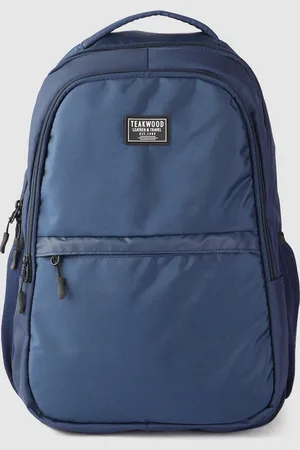 Teakwood Leathers Typography Print Backpack - 30L