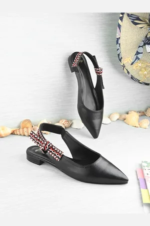 Styli Women Ballerinas with Buckles Flats