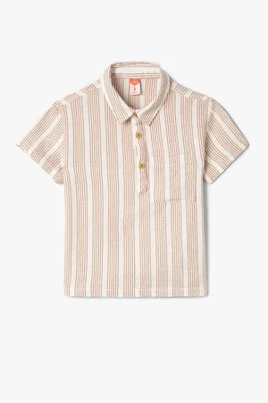 Koton Boys Opaque Striped Casual Shirt