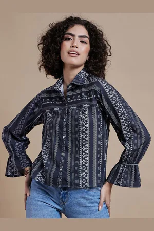 Corsica Women Comfort Opaque Printed Casual Shirt