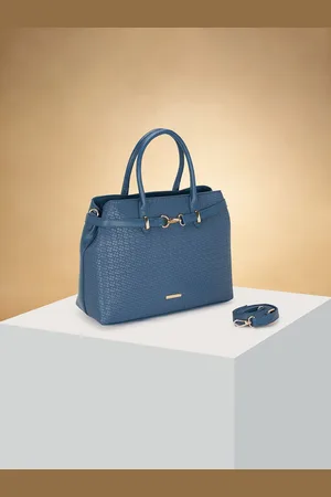 Pantaloons Women Textured Structured Handheld Bag