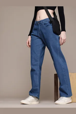 Roadster The Life Co. Women Straight Fit Stretchable Jeans