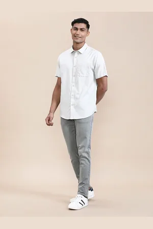 Crocodile Men Opaque Casual Shirt