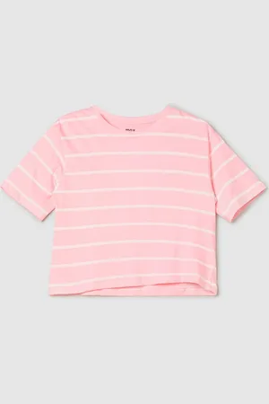 Max Collection Girls Striped T-shirt