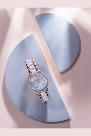 Sonata Women Poze Mother of Pearl Dial Analogue Quartz Watch SP80051KM02W