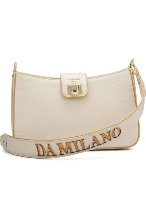 Da Milano Leather Textured Shoulder Bag