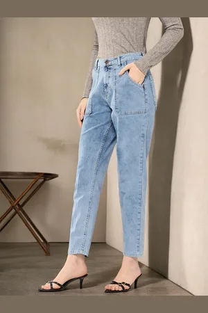 Chemistry Women Boyfriend Fit Stretchable Jeans