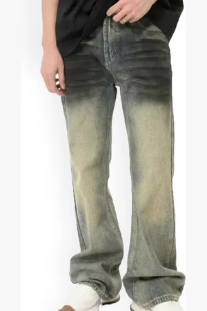 HERE&NOW Men Straight Fit Light Fade Jeans