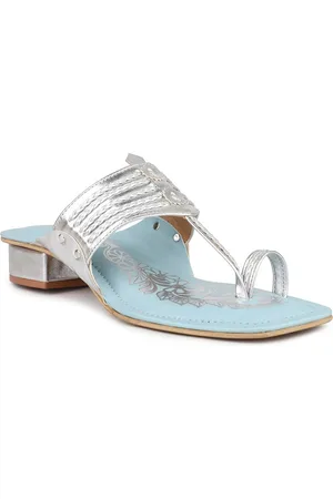 Inc 5 Women Embellished Ethnic Block Sandals