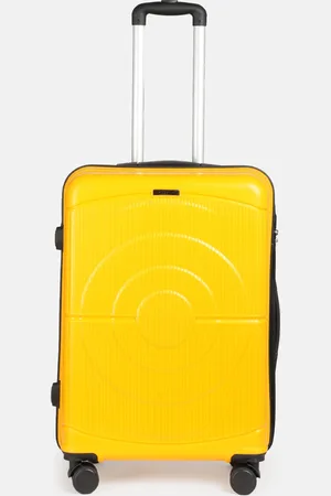 Teakwood Leathers Concentrix Hard Sided Medium Size Trolley Bag - 57L