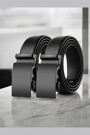 Metronaut Men Textured 2 PU Belt