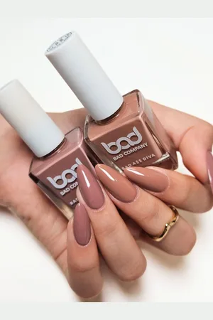 Bad Company Set Of 2 No Toxin Glitter Nail Polish - 10ml Each- Shade - 72 & 96