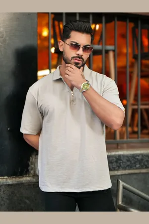 Maniac Men Polo Collar T-shirt
