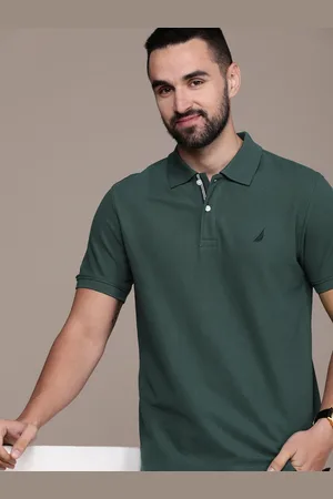 Nautica Polo Collar Pure Cotton T-shirt