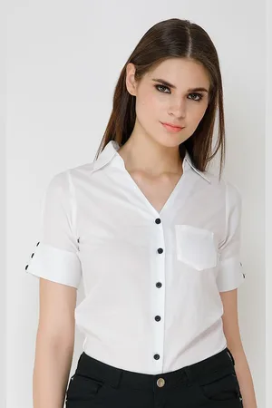 Moda Rapido Women Slim Fit Opaque Casual Shirt