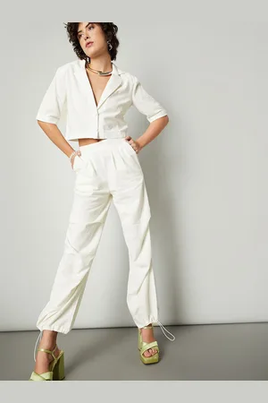 Max Collection Women Pleated Trousers
