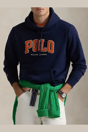 Ralph Lauren Men Brand Logo Printed Pure Cotton Sweatshirts