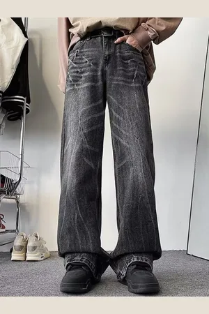 HERE&NOW Men Straight Fit Light Fade Jeans