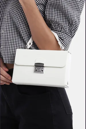 Lino Perros Structured Satchel Handheld Bag