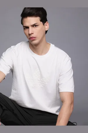 adidas Logo Print Pure Cotton T-shirt