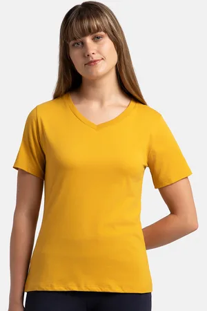 Jockey Super Combed Cotton Rich Fabric Relaxed Fit T-shirt-AW89