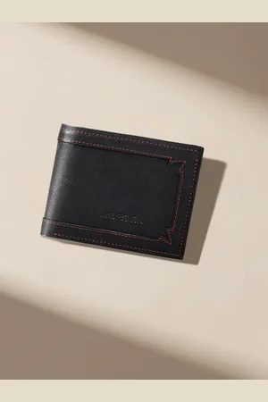 Hidesign Men Leather Two Fold Wallet