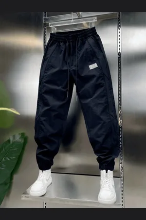 HERE&NOW Men Cotton Mid Rise Joggers
