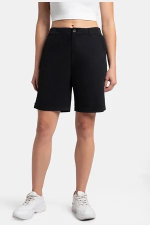 Jockey Super Combed Cotton Woven Twill Fabric Relaxed Fit Shorts-A125