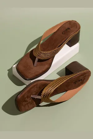 Inc 5 Women Round Toe Block Sandals