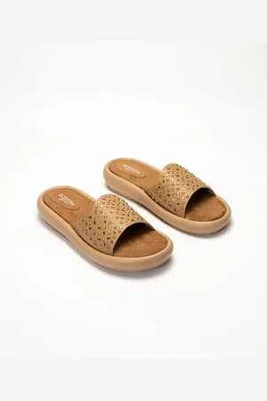 Scentra Women Open Toe Flats