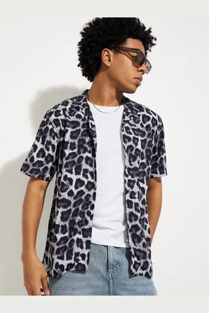 Max Collection Men Opaque Printed Casual Shirt