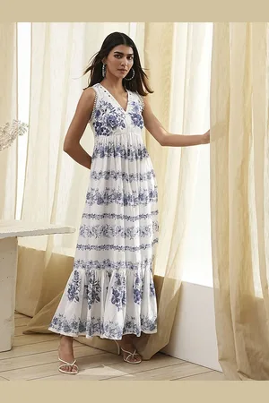 Biba Print Maxi Dress