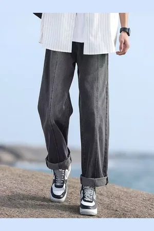 HERE&NOW Men Straight Fit Light Fade Jeans