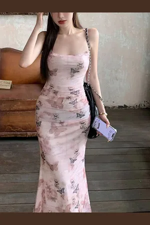DressBerry Floral Print Bodycon Dress