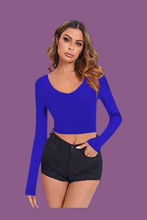 Dream Beauty Fashion Women Fitted Crop Top