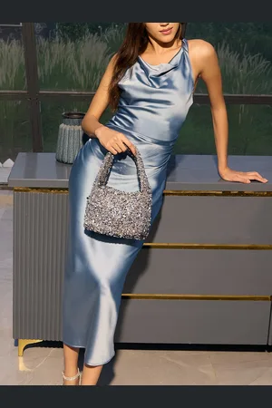 Lino Perros Embellished Structured Party Shoulder Bag
